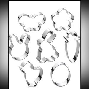 Easter Cookie Cutter and Decorating Set - 10 piece